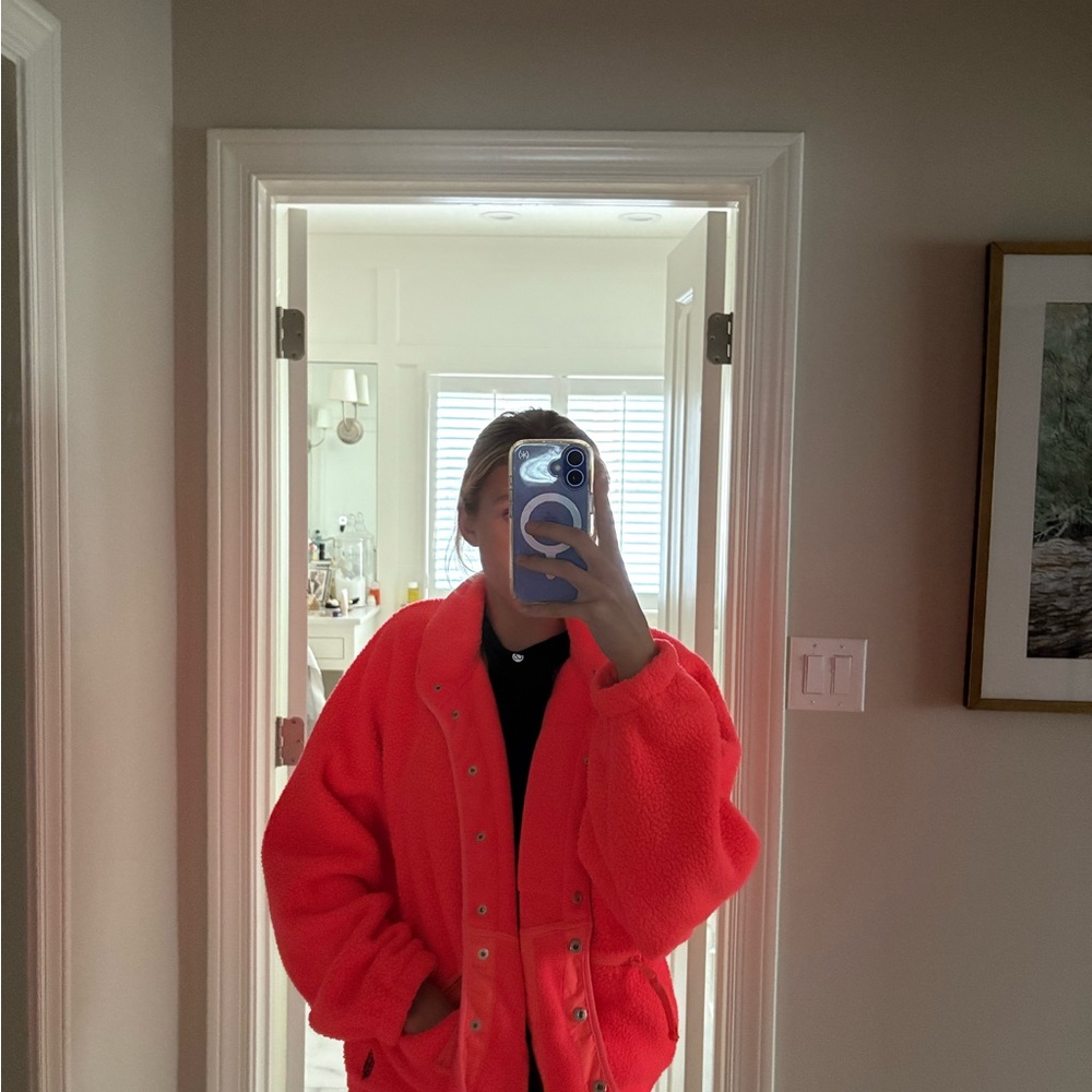 FP Movement Vibrant Orange/Pink jacket! - Picture 3 of 4